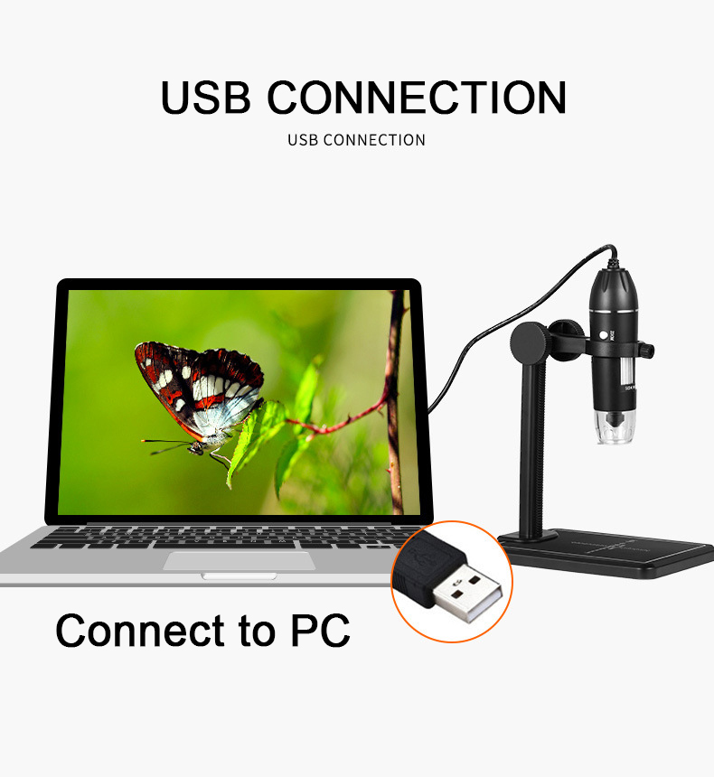 USB Digital Microscope 500X/10 - Diy Electronics Microscope incelemesi ve fiyatı