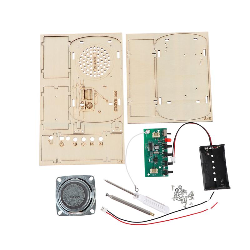 DIY Wooden FM Radio Kit Vintag - Diy Electronics Projects For Kids incelemesi ve fiyatı