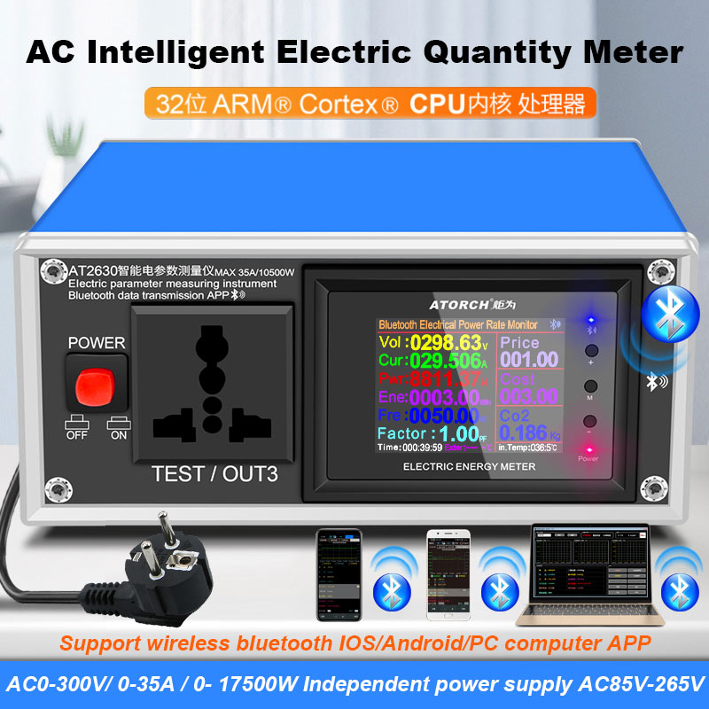 AT2630 AC Ammeter Voltmeter Di - Logic Analyzer Usb incelemesi ve fiyatı