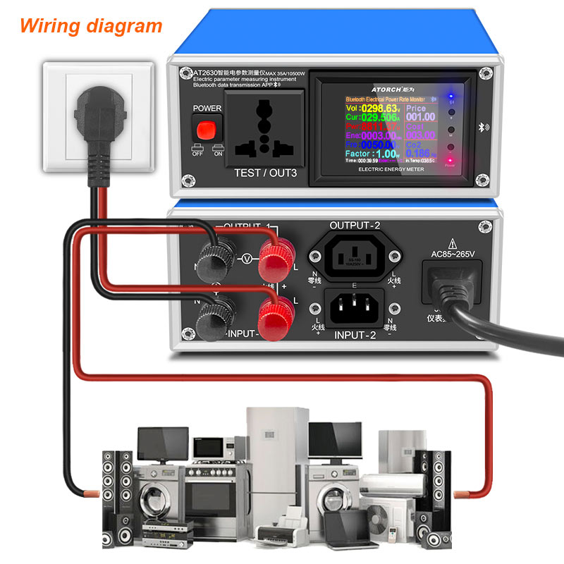 AT2630 AC Ammeter Voltmeter Di - Logic Analyzer Usb incelemesi ve fiyatı
