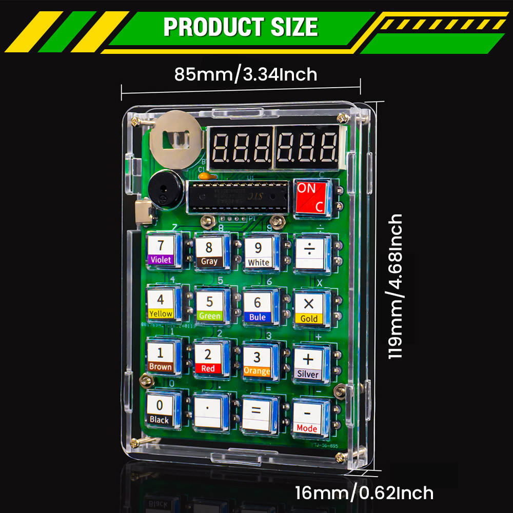 DIY Calculator Electronic Prod - Diy Electronics Youtube incelemesi ve fiyatı