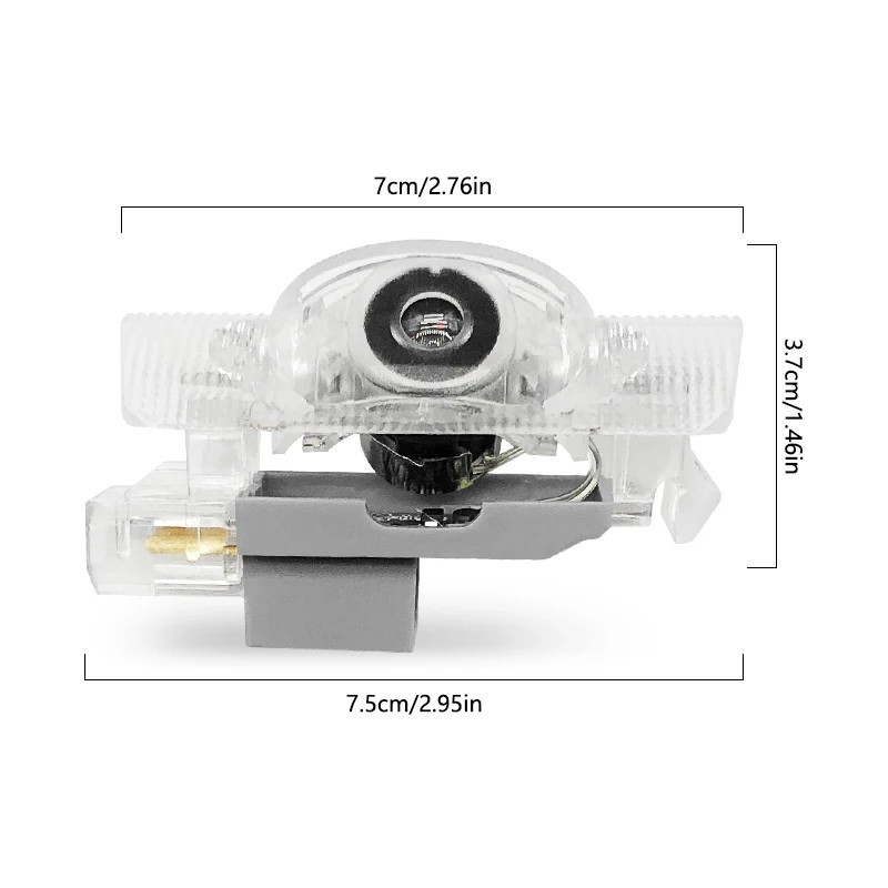 2Pcs LED Projector Lamp Car Do - Diy Rc Electronics incelemesi ve fiyatı