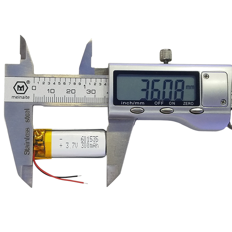 601535 300mAh 3.7V Li-ion Batt - Diy Wearable Electronics incelemesi ve fiyatı