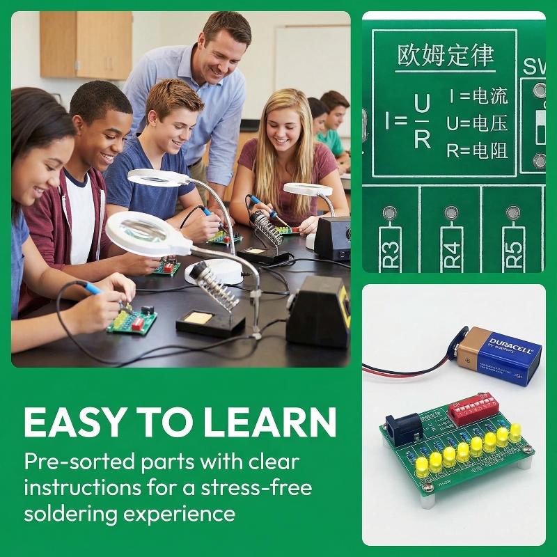 Student Electronic Soldering K - Diy Electronics Board incelemesi ve fiyatı