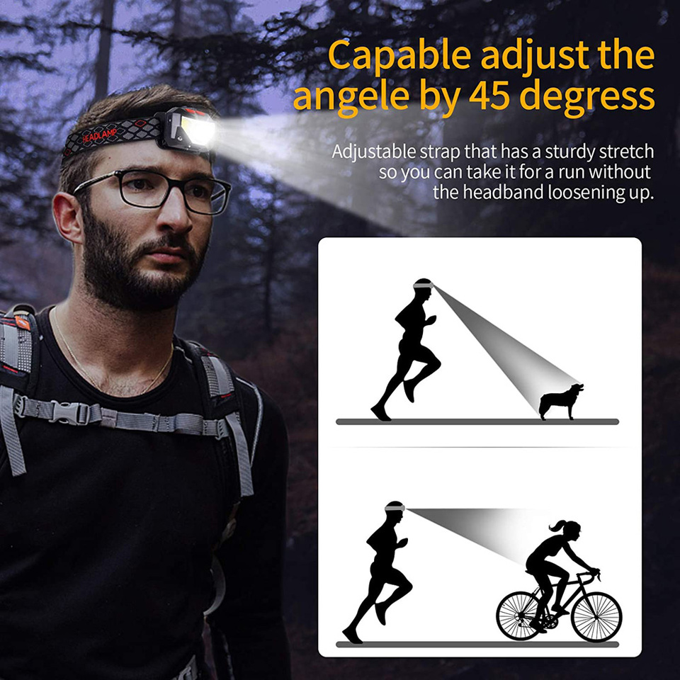 8 Modes LED Headlight Handfres - Ldr Light Sensor incelemesi ve fiyatı
