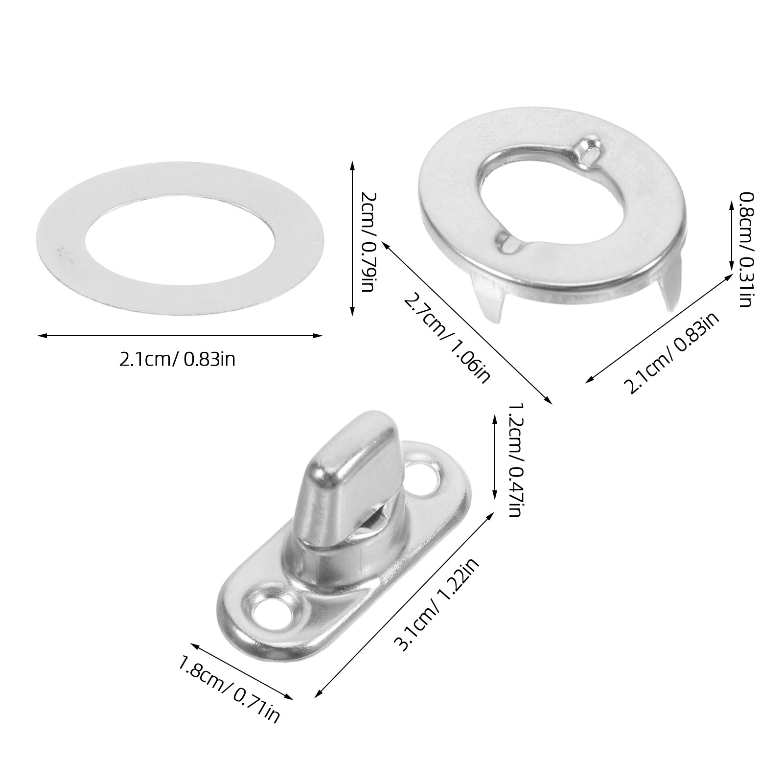 10Sets Rotating Button Fastene - Diy Marine Electronics incelemesi ve fiyatı