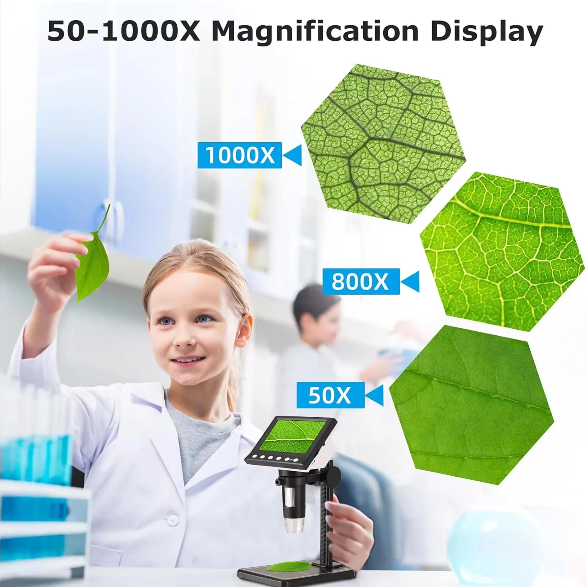 Inspection Microscope 1000x Ma - Diy Electronics Microscope incelemesi ve fiyatı