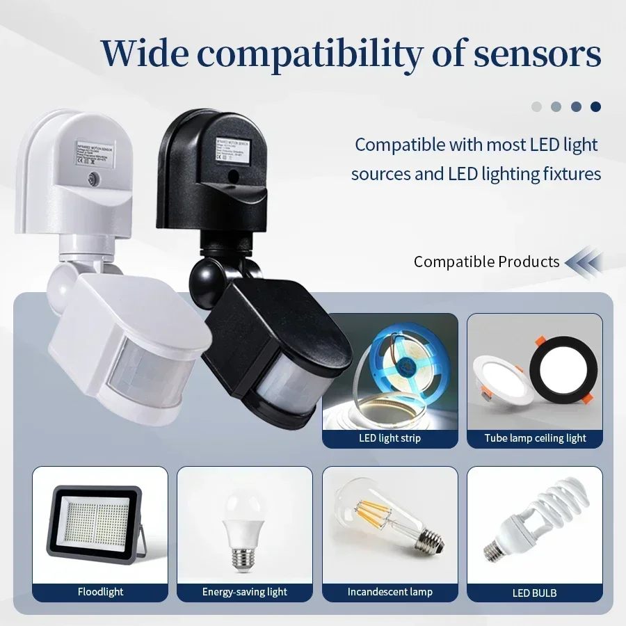 100-240V 12V PIR Motion Sensor - Ldr Light Sensor incelemesi ve fiyatı
