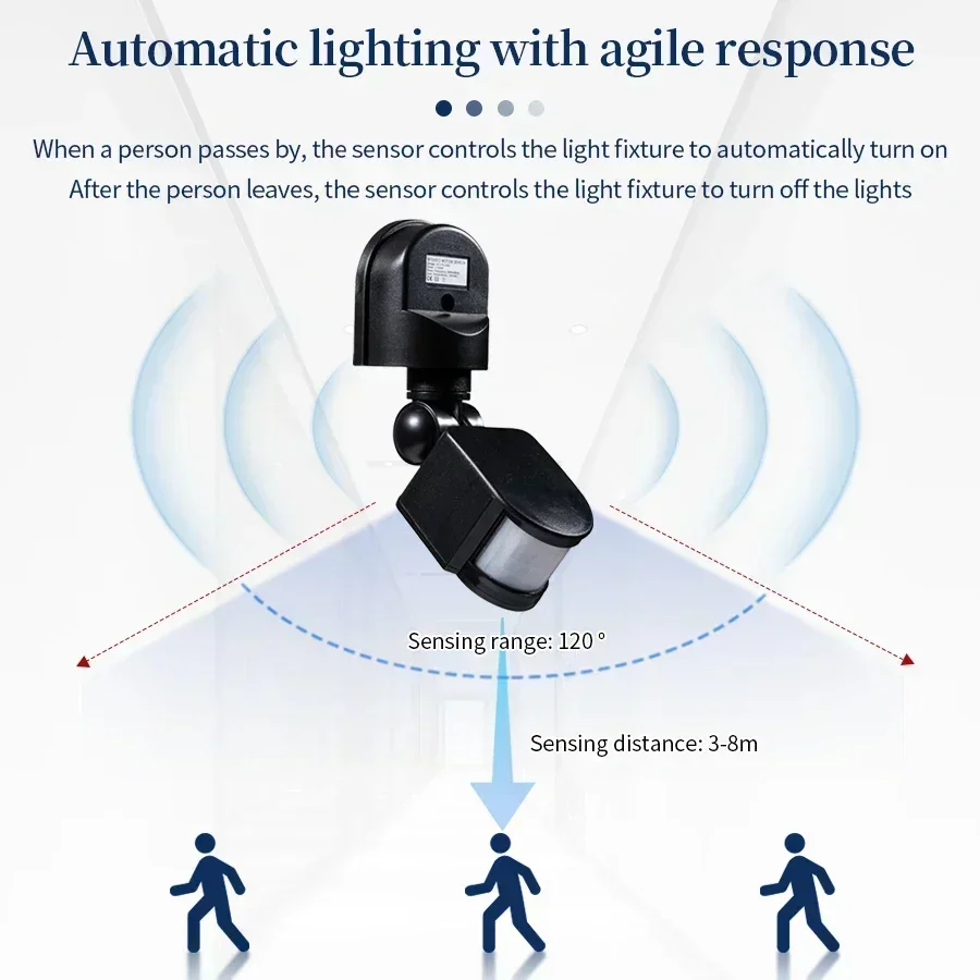 100-240V 12V PIR Motion Sensor - Ldr Light Sensor incelemesi ve fiyatı