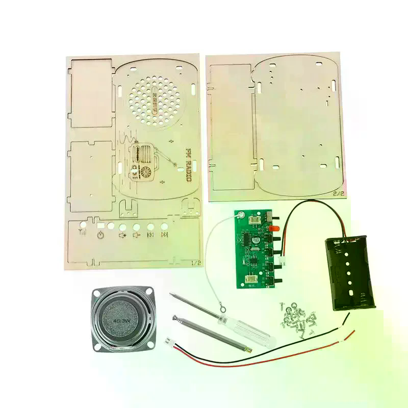 /Cna/DIY Wooden FM Radio Kit V - Diy Electronics Projects For Kids incelemesi ve fiyatı