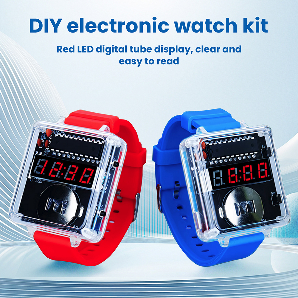 DIY Electronic Watch Kit 0.28' - Diy Electronics Youtube incelemesi ve fiyatı
